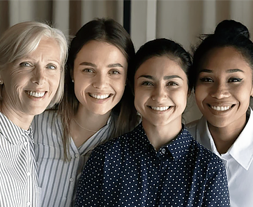 Community Committee Image of women from a community committee.